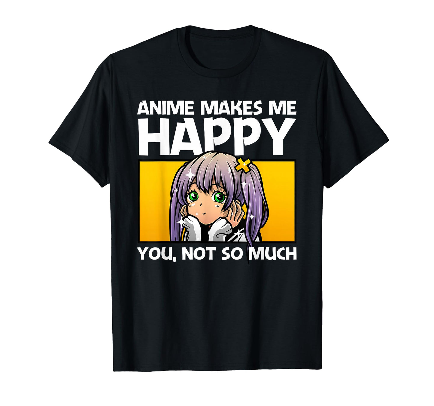 Anime Art for Women Teen Girls Men Anime Merch Anime Lovers T-Shirt Small