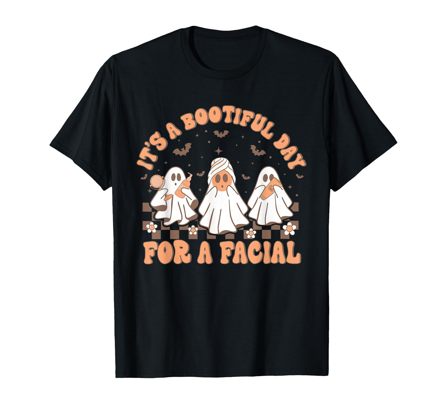 Spooky Dermatologist Its A Bootiful Day for Facial Halloween T-Shirt