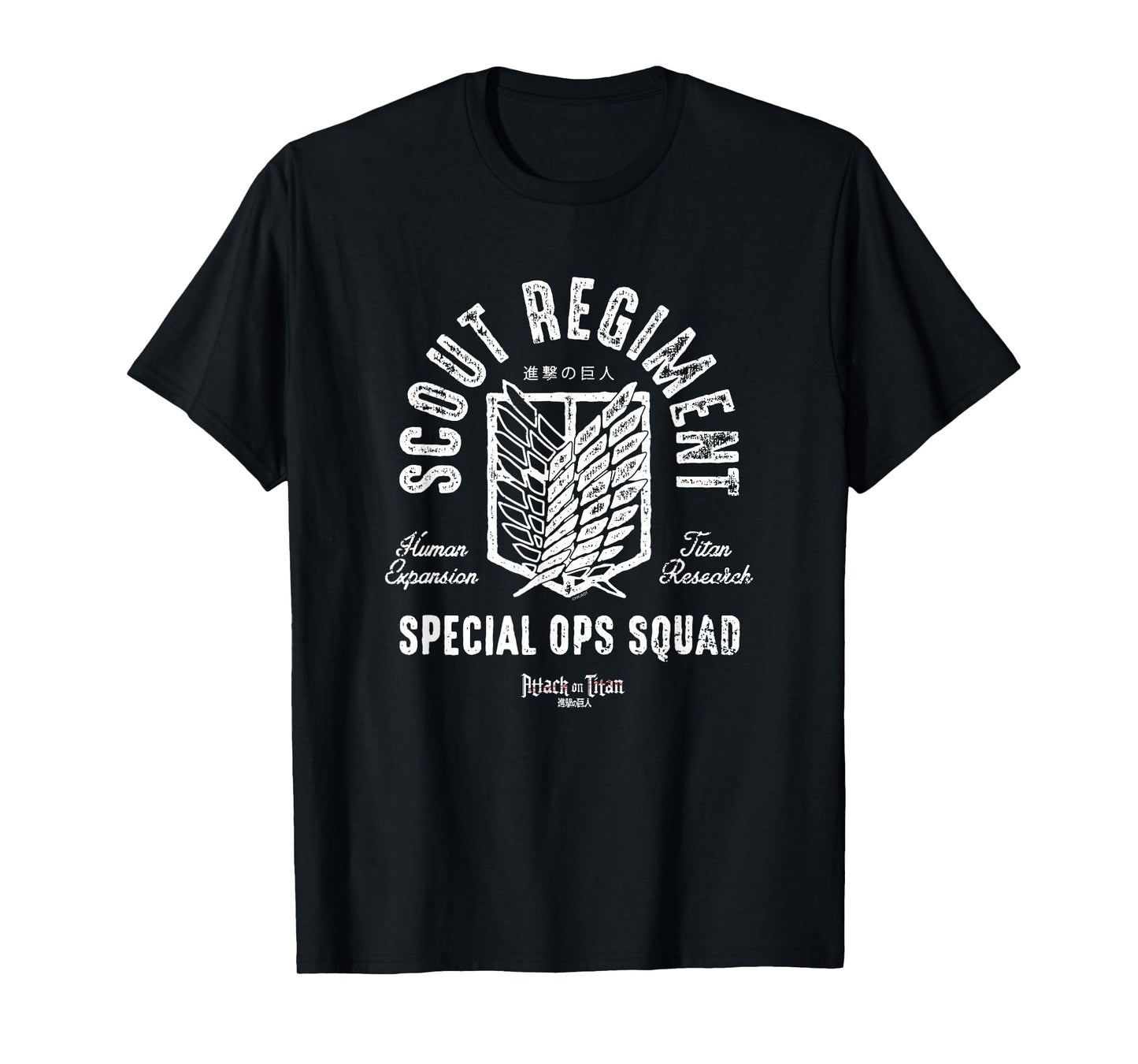 Attack on Titan Scout Regiment Special Ops Squad Anime T-Shirt