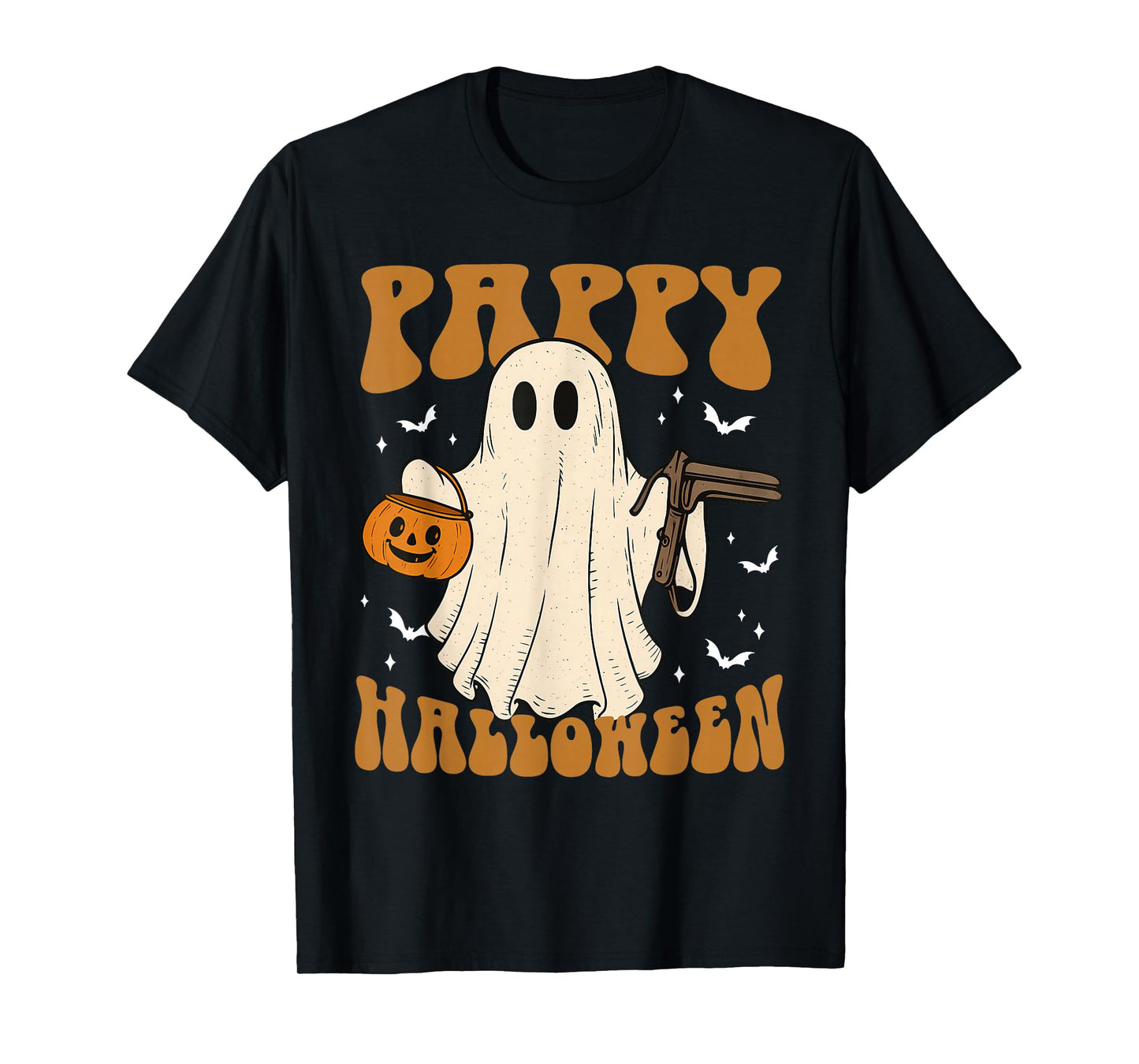 Pappy Halloween Ghost with Speculum OB Nursing Department T-Shirt