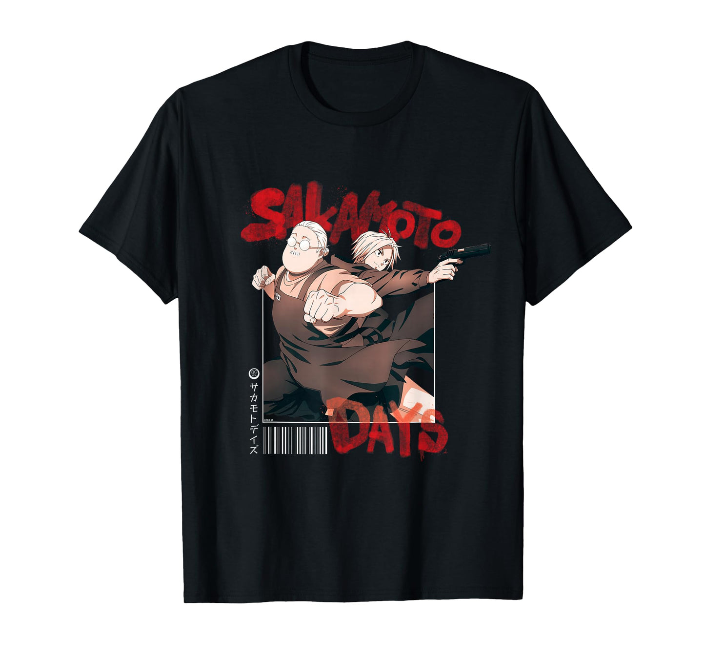Sakamoto Days Posing Officially Licensed T-Shirt
