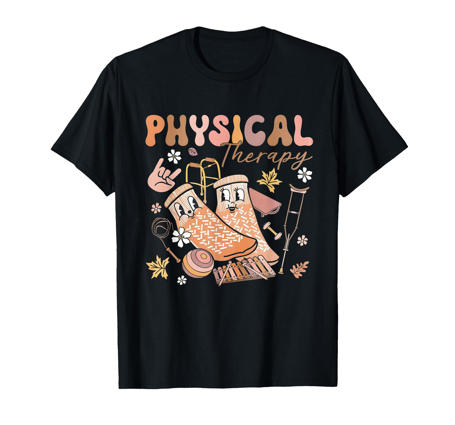 Physical Therapist Fall Shirt Physical Therapy PT Fall T-Shirt