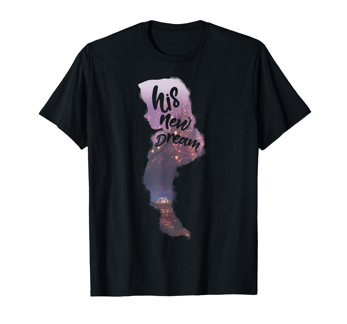 Disney Tangled Rapunzel His New Dream Graphic T-Shirt T-Shirt