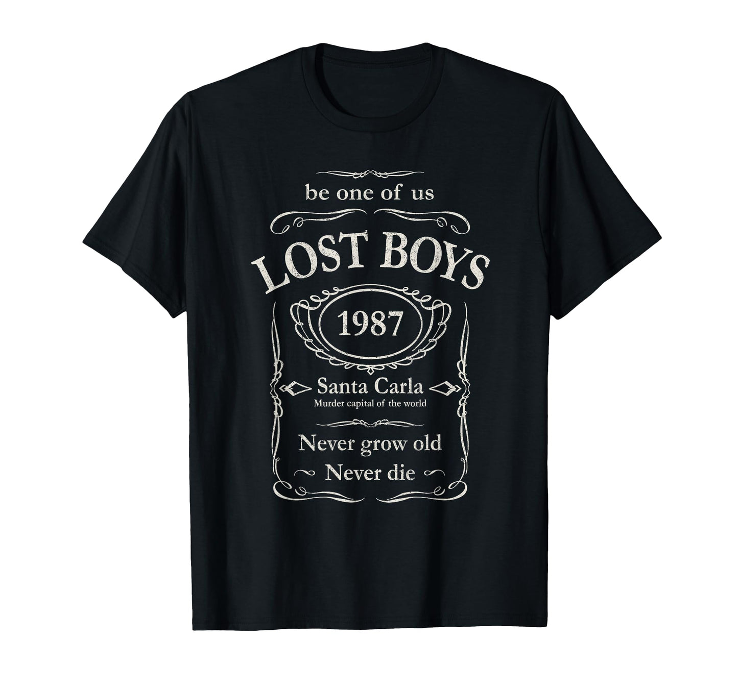 Santa Carla retro 1987 vintage vampire, classic horror boys T-Shirt