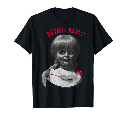 Annabelle Miss Me Portrait T-Shirt