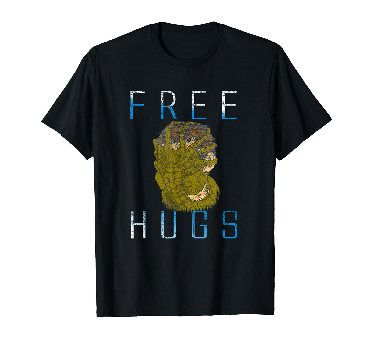 Free Hugs Alien Halloween T Shirt