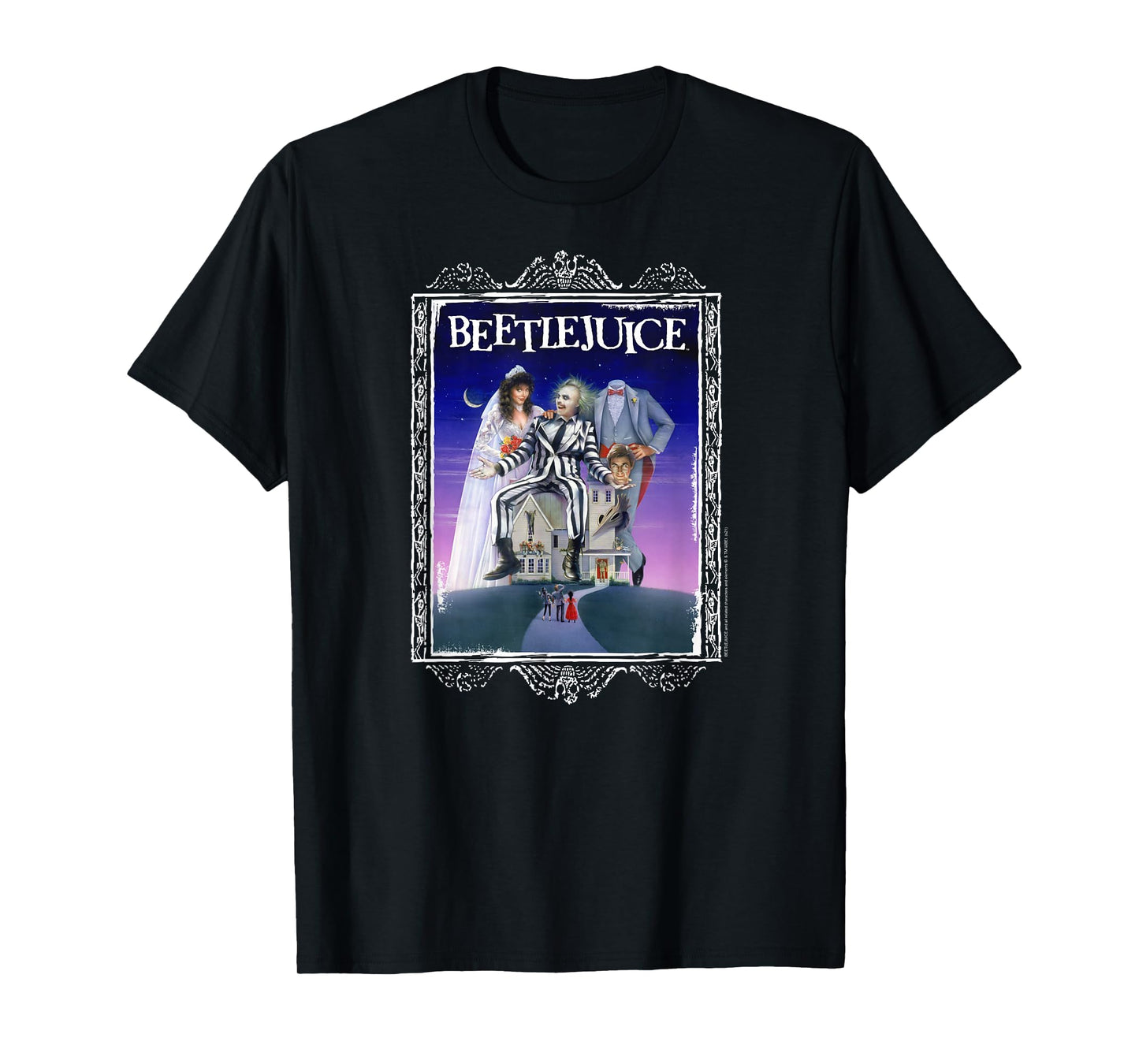 Beetlejuice Classic Movie Poster Photo Movie T-Shirt