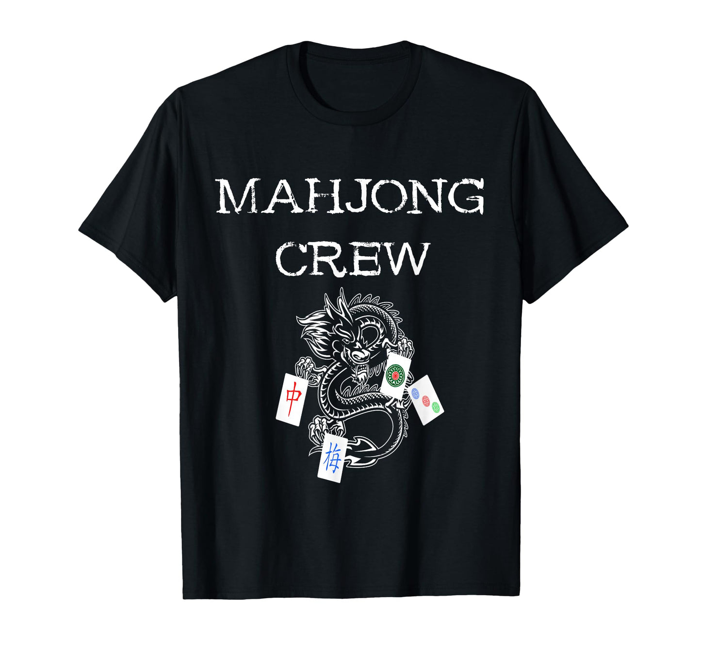Mahjong Crew Mah Jongg Squad Team Chinese Game Set Group T-Shirt