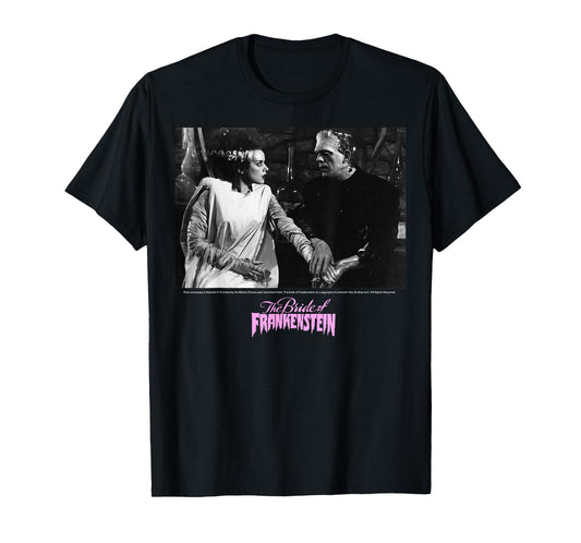 Universal Monsters The Bride Of Frankenstein Portrait T-Shirt