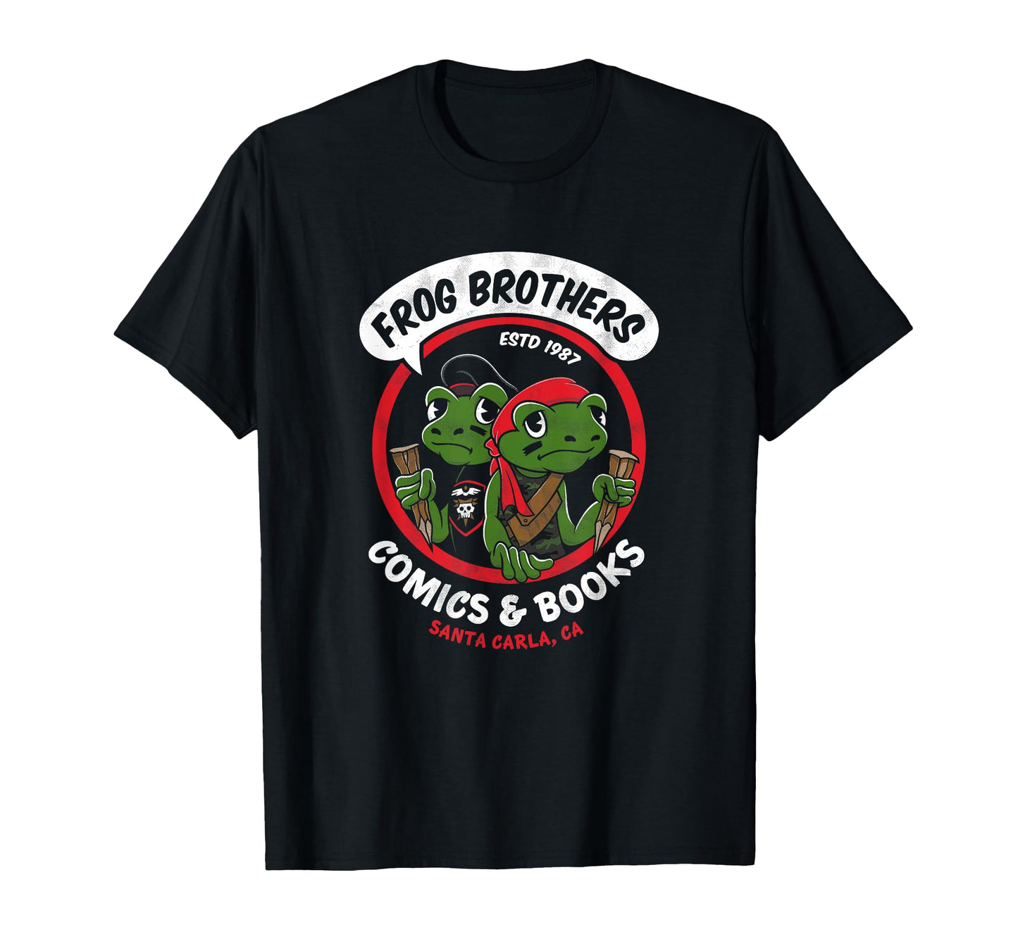 Frog Brothers Comics & Books - Vintage 80's Vampire Horror T-Shirt