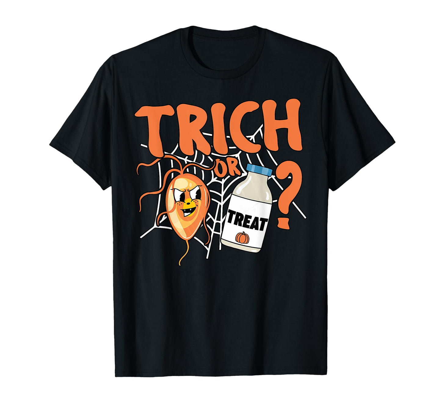 Halloween Medical Lab Science Microbiology Scientist Teacher Men Women T-Shirt