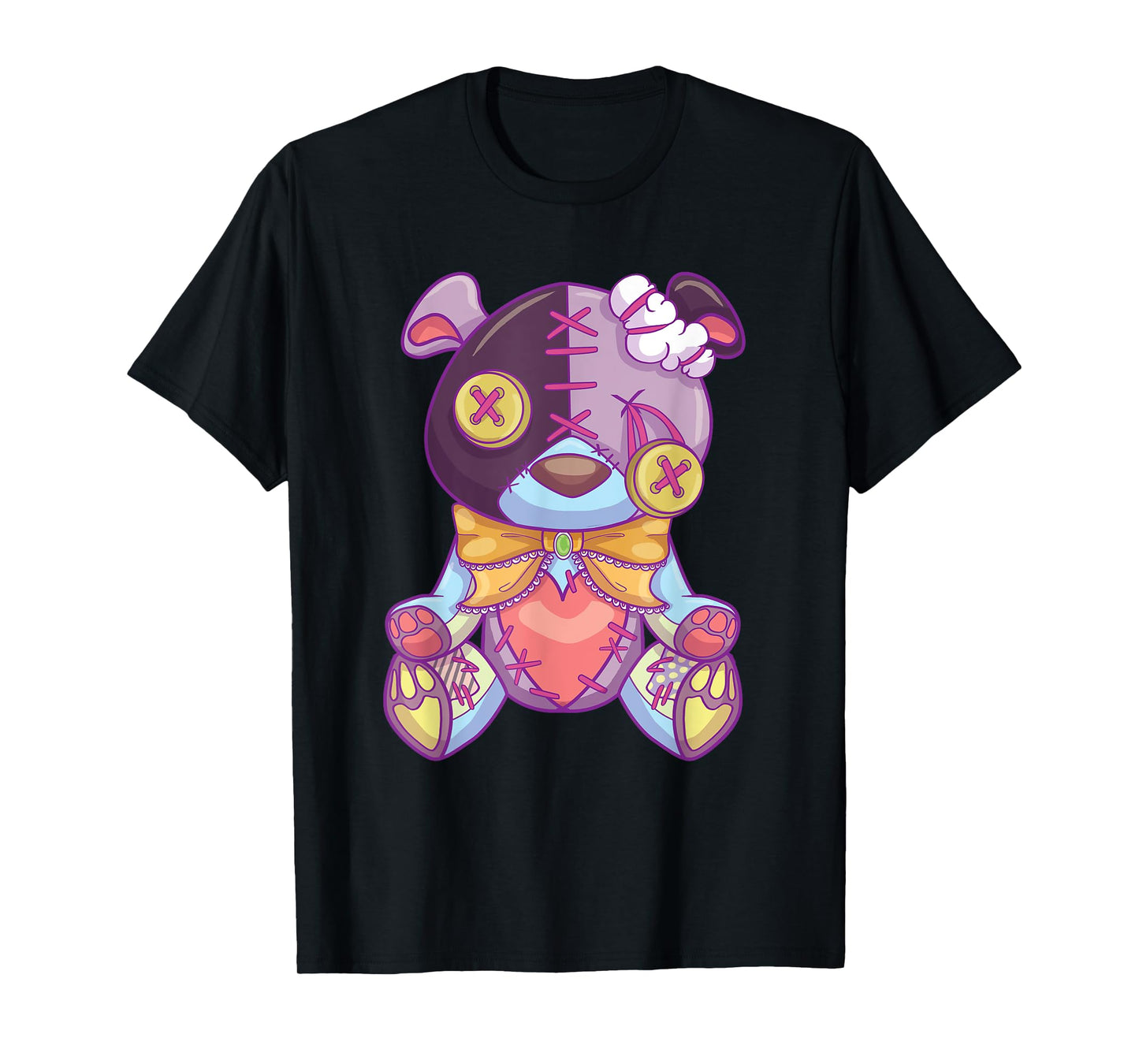 Pastel Goth Teddy Bear Japanese Anime Kawaii Menhera T-Shirt