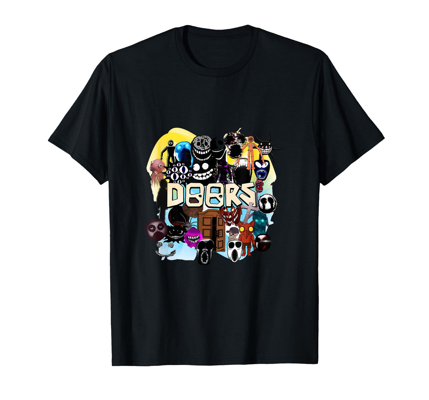 doors monsters - game doors T-Shirt