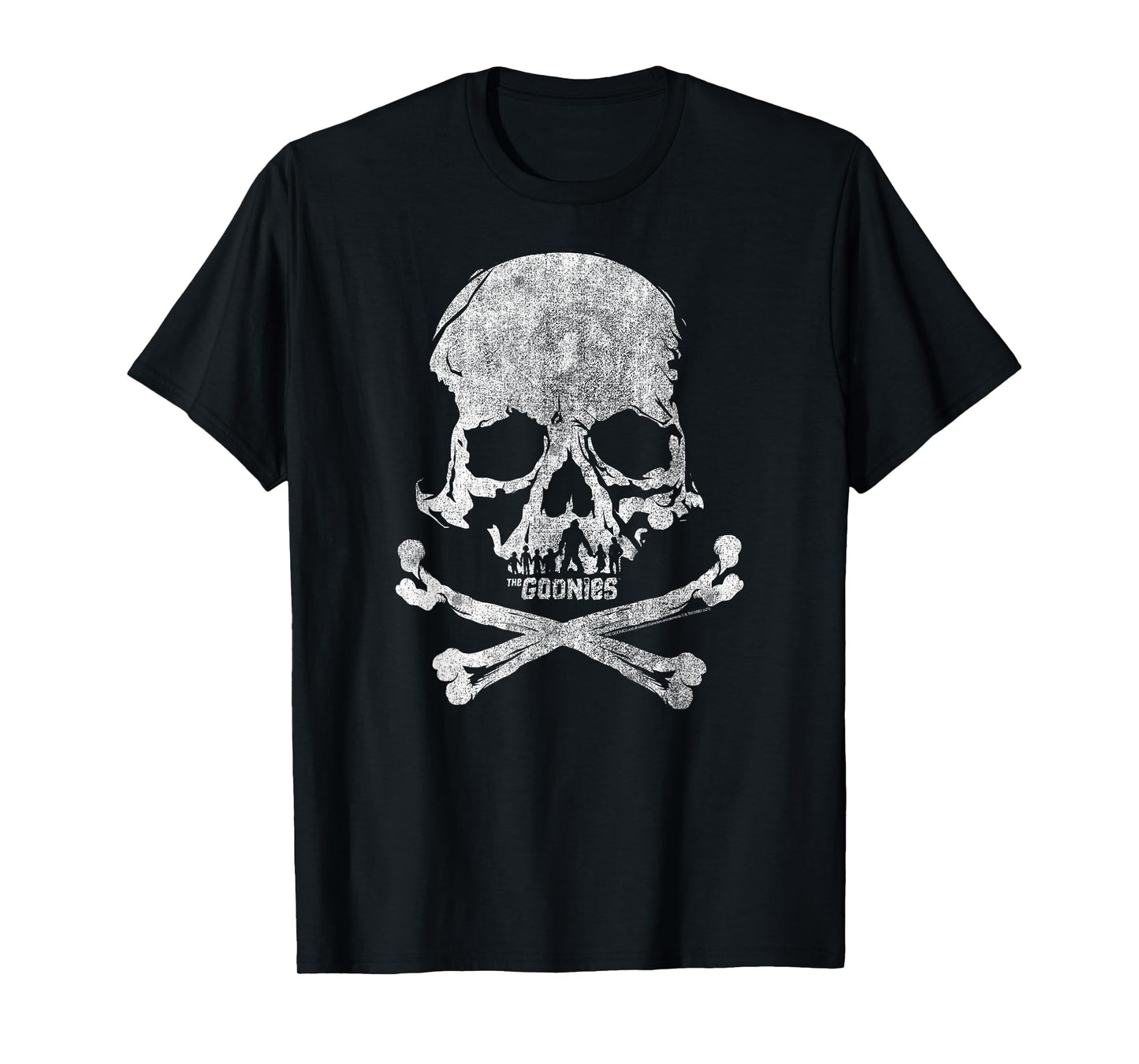 The Goonies Skull and Silhouettes T-Shirt
