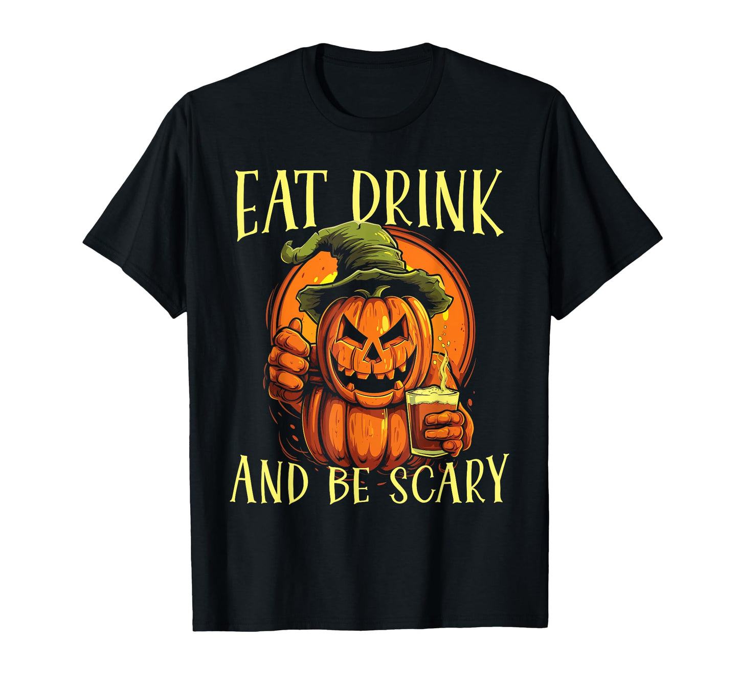 Halloween Beer Drinker Trick Or Treat Spooky Alcoholic T-Shirt
