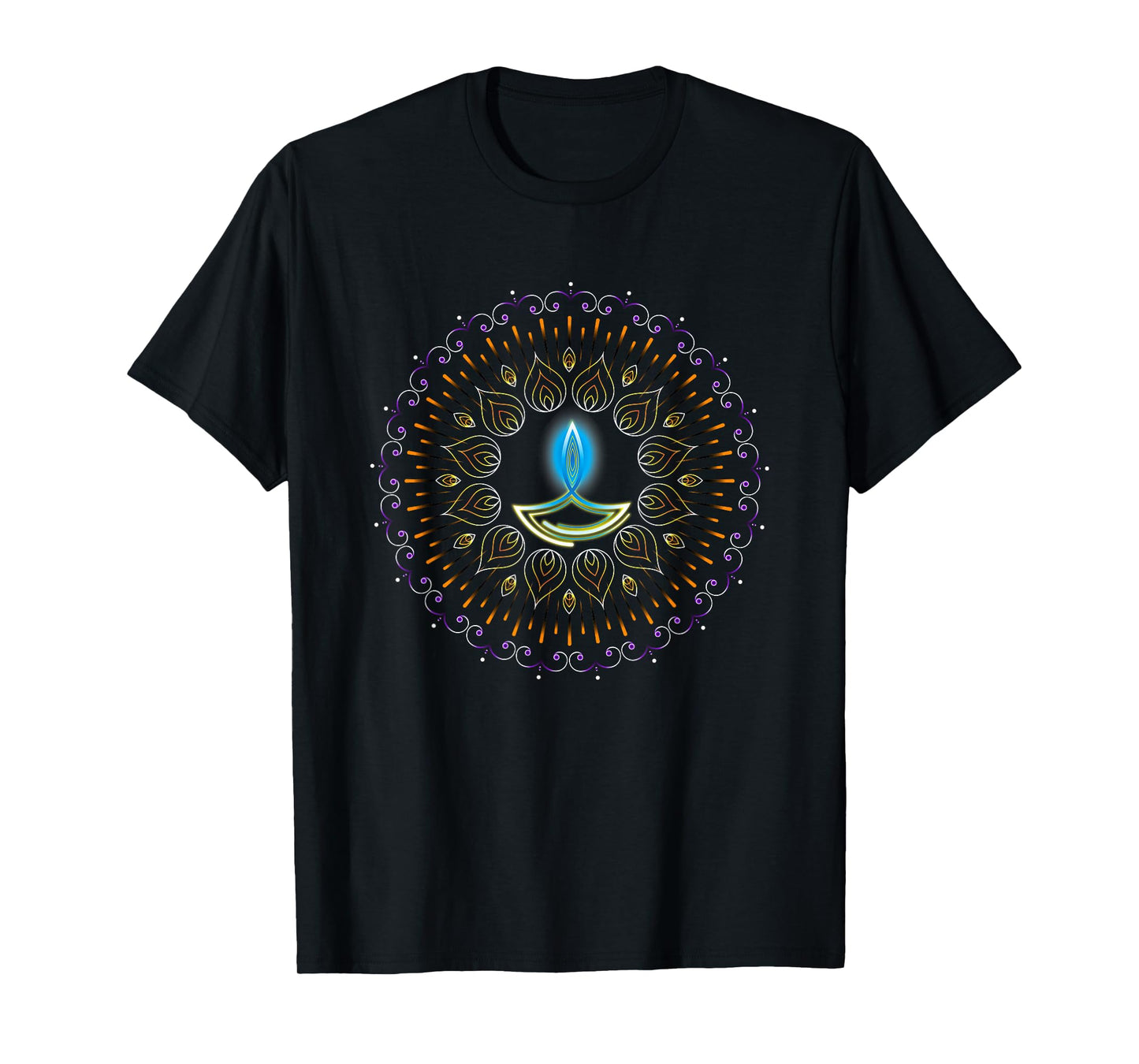 Happy Diwali Diya Deepavali Festival of Lights Gifts T-Shirt