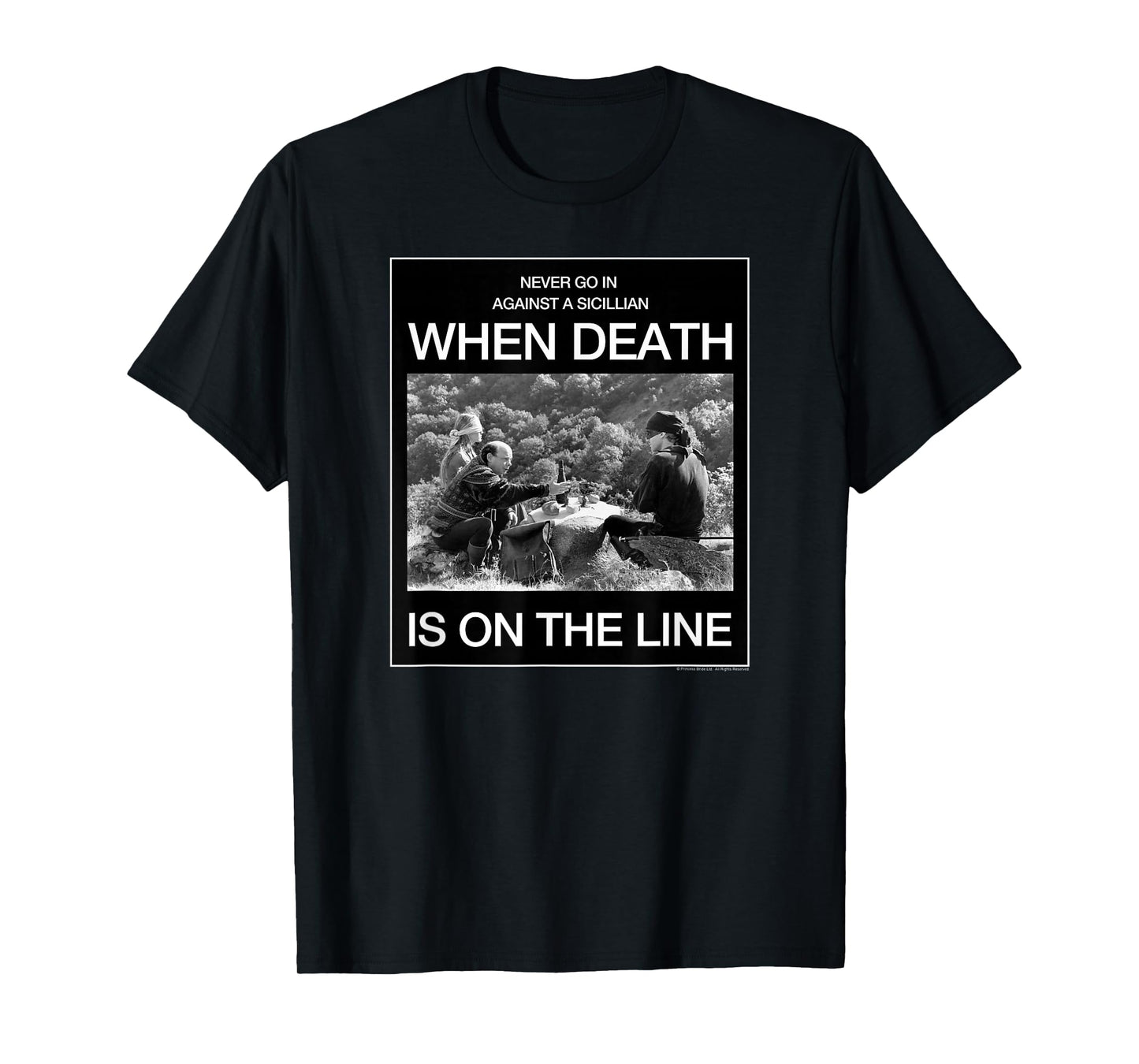 The Princess Bride When Death is on The Line T-Shirt