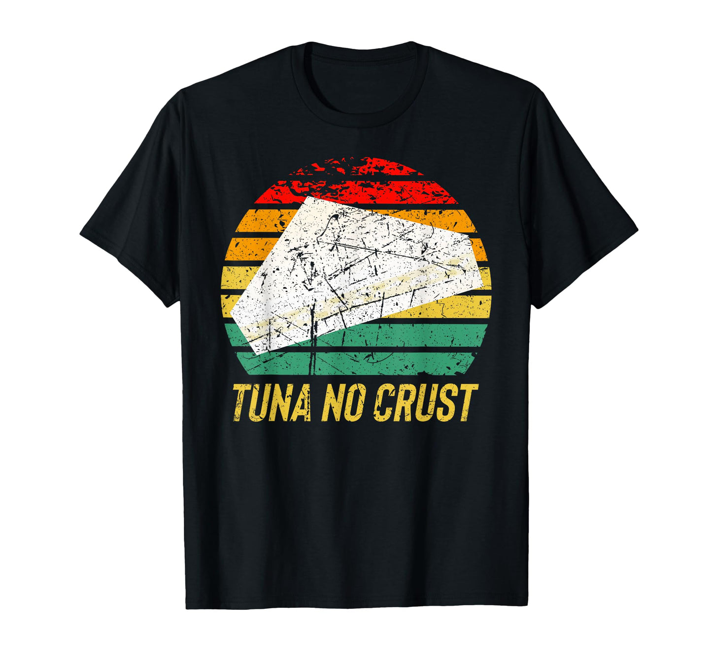 Retro Furious Tuna No Crust Fast Vintage Car Quote T-Shirt