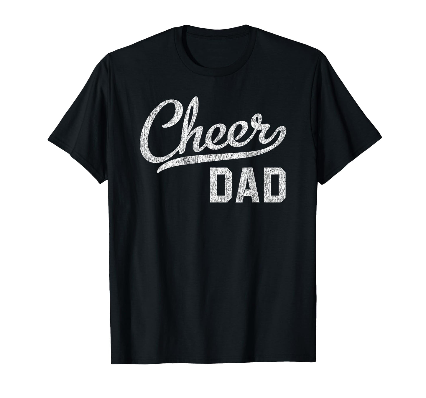 Cheer Dad Proud Cheerleading Dad Gift T-Shirt Small