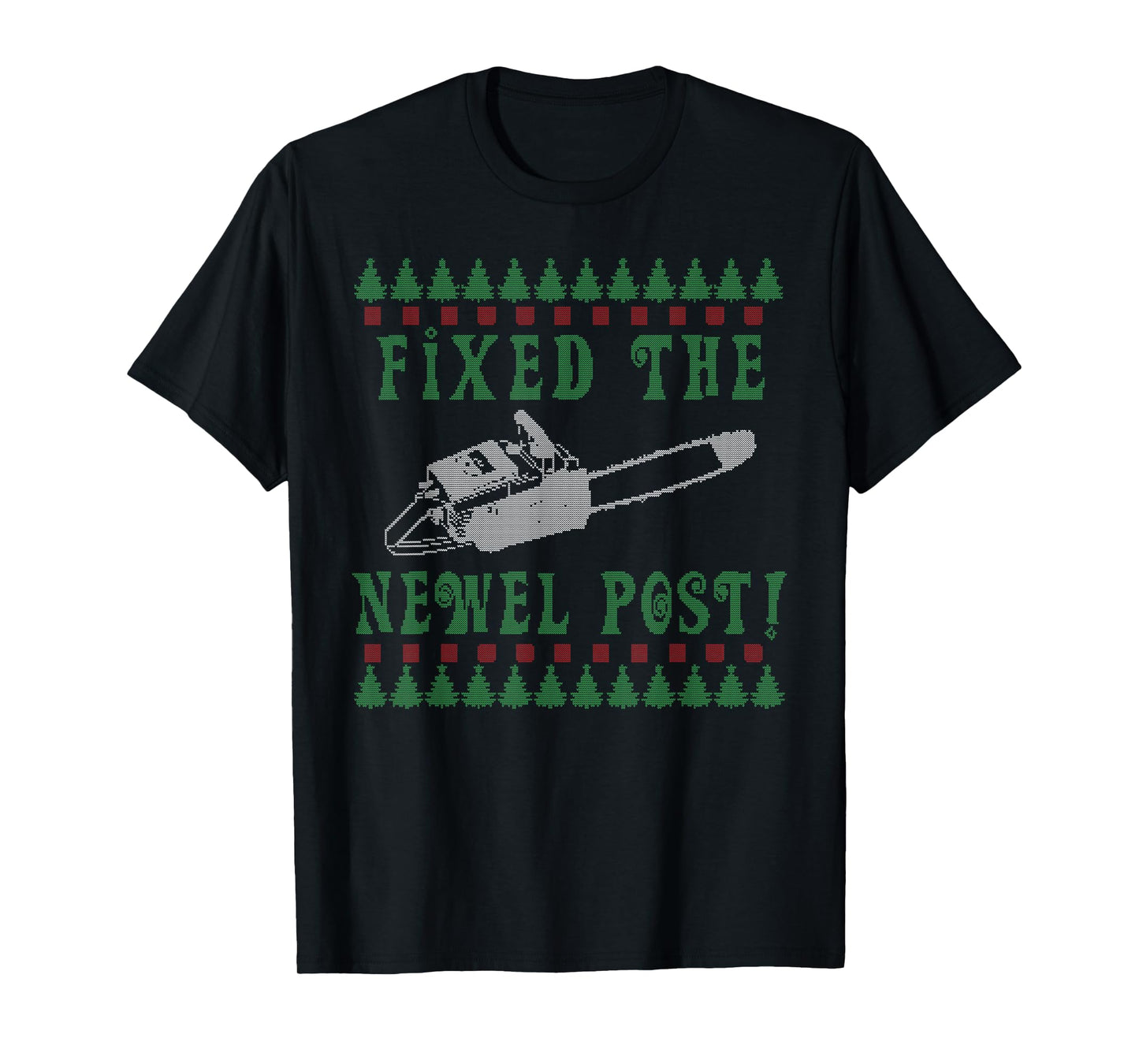 Funny Chainsaw Christmas Ugly Christmas Sweater T-Shirt