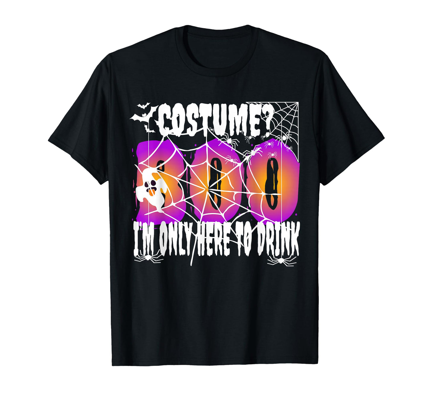 Adult Mr Mrs Motto Alcohol Costume just for Drinking here T-Shirt