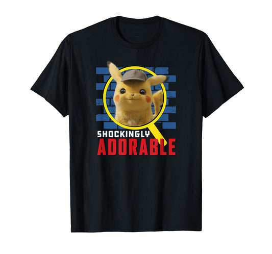 Detective Pikachu Shockingly Adorable T-Shirt