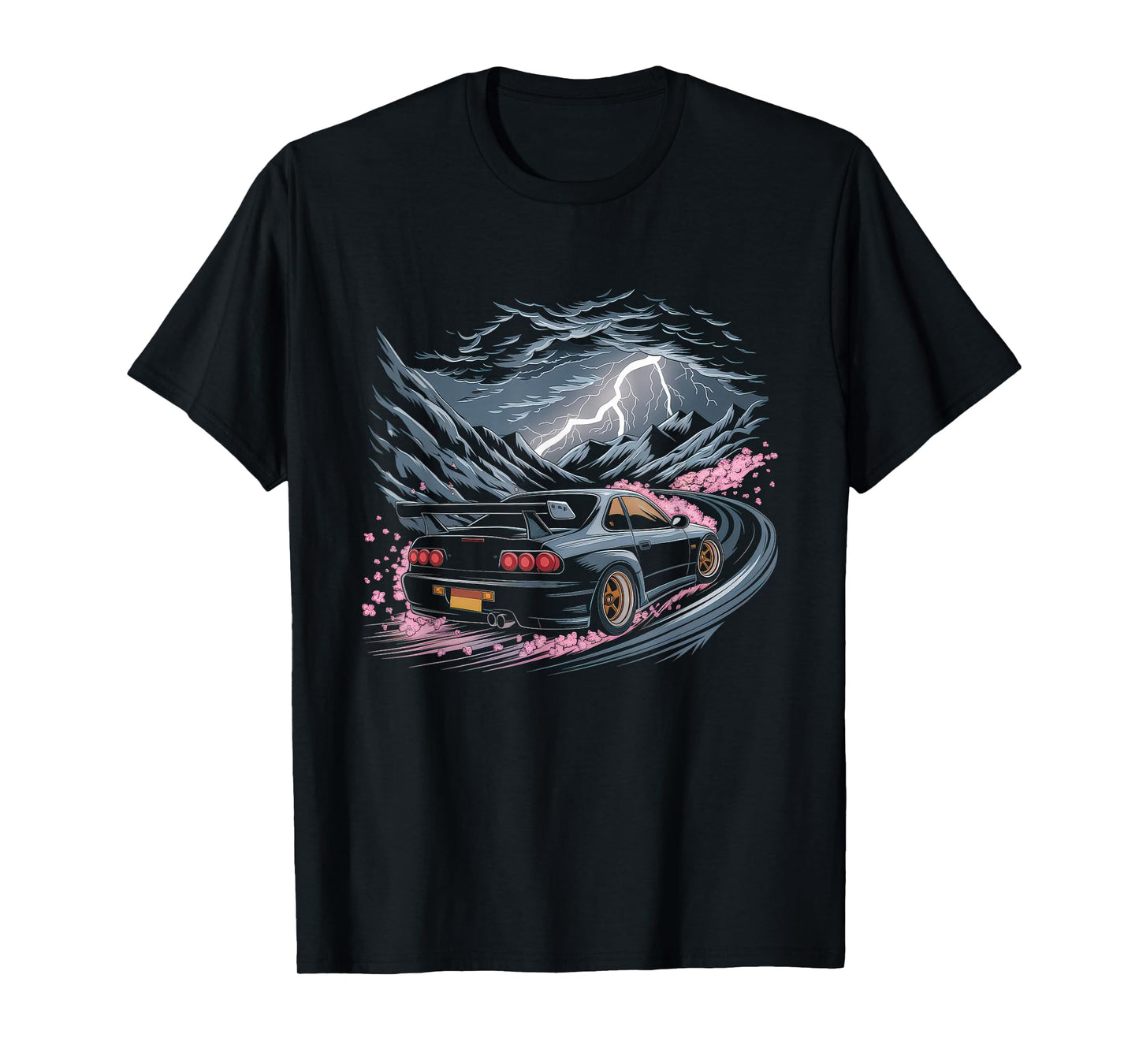Japanese Car Tshirt Men JDM Japan Street Racing Streetwear T-Shirt