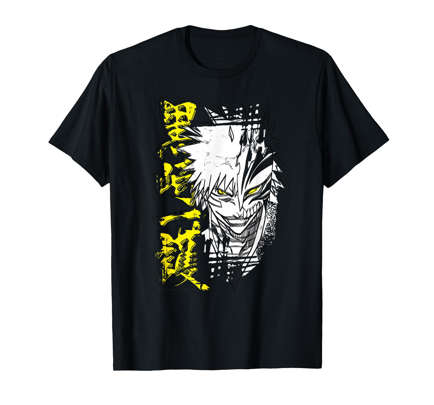 Bleach Ichigo Hollow Outline Sketch Anime T-Shirt