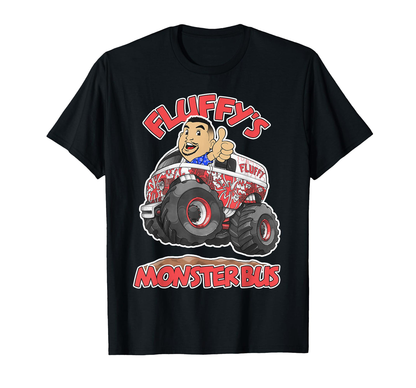 Gabriel Iglesias - Fluffy Monster Truck Getting Air Tee T-Shirt