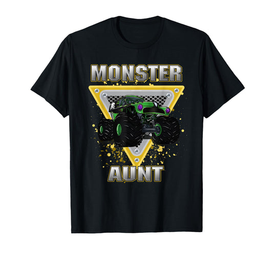 Monster Truck Aunt T-Shirt
