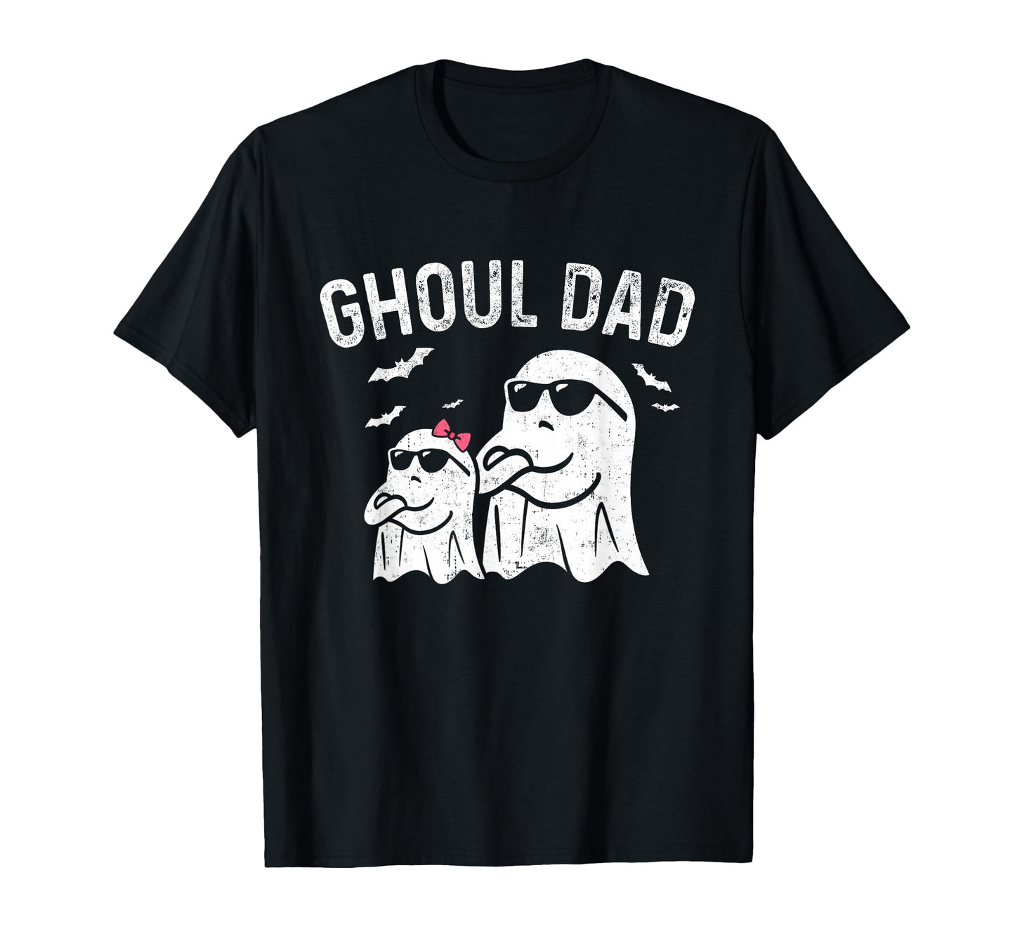 Ghoul Dad Vintage Daddy Ghost Funny Halloween T-Shirt