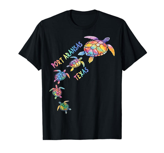 Port Aransas Texas Sea Turtle Lover Beach Vacation T-Shirt