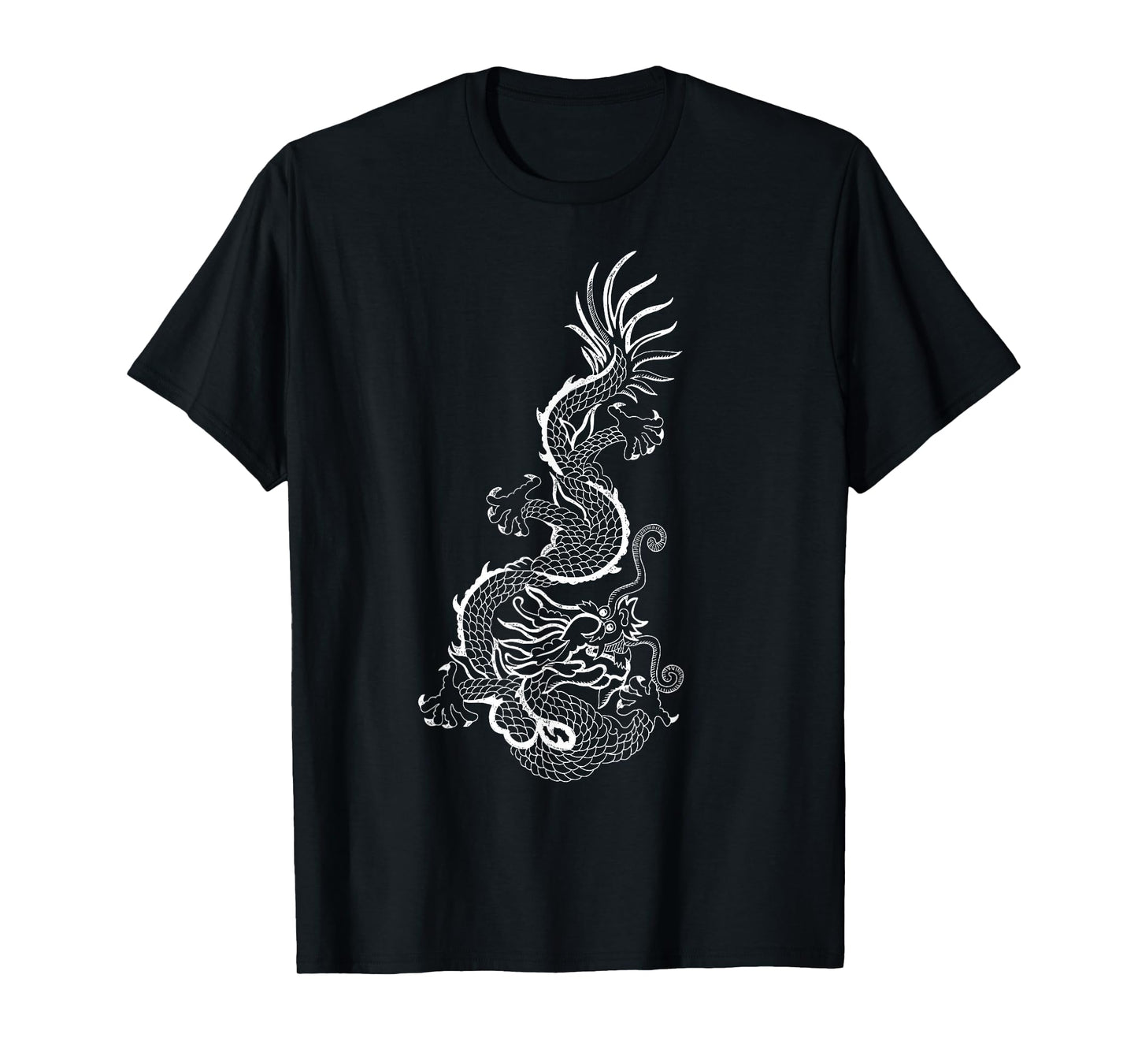 Traditional Korean Dragon Drawing T-Shirt