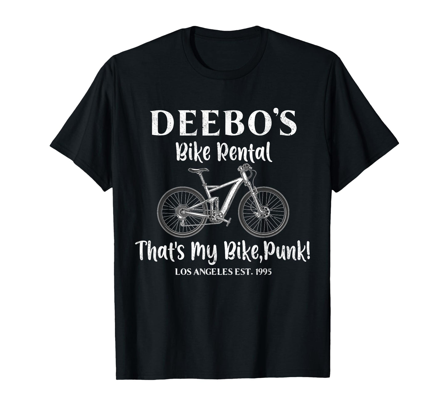Deebo Bike Rental That's My Bike Punk T-Shirt Small