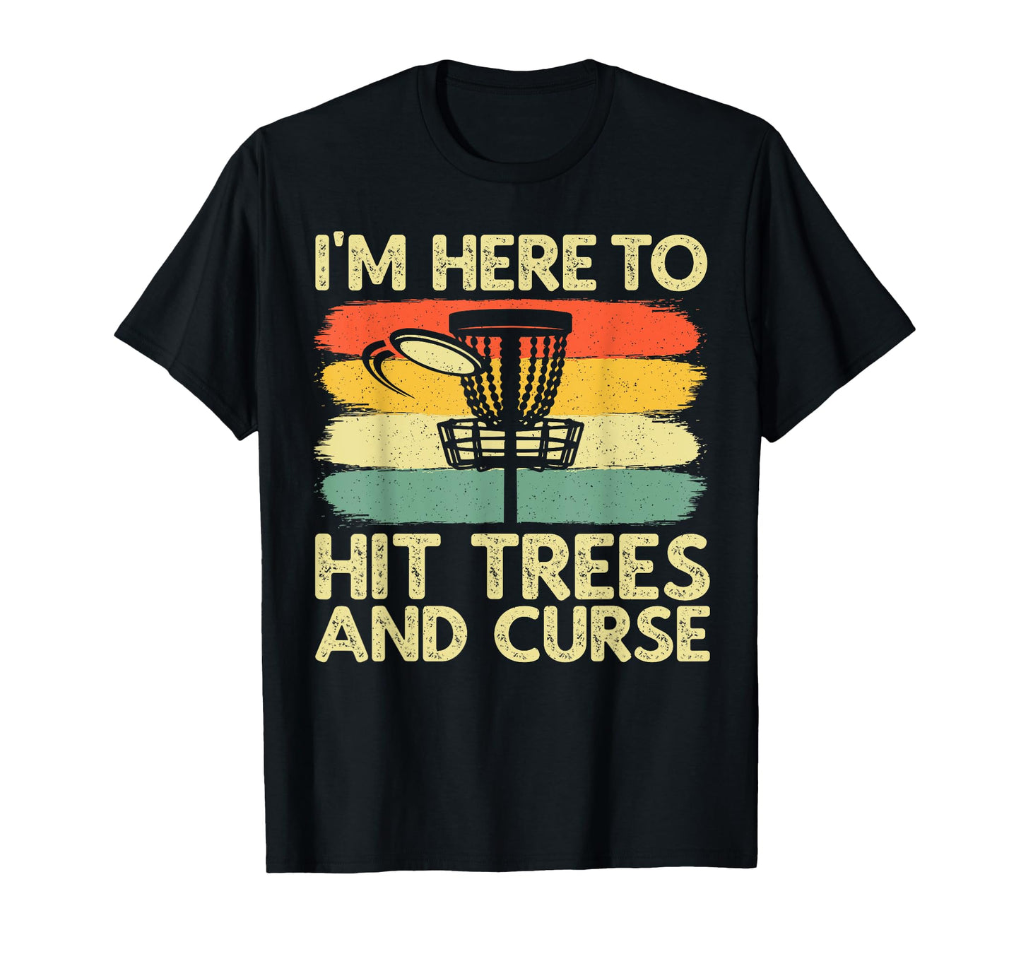 Funny Disc Golf Design For Men Women Kids Disc Golf Target T-Shirt