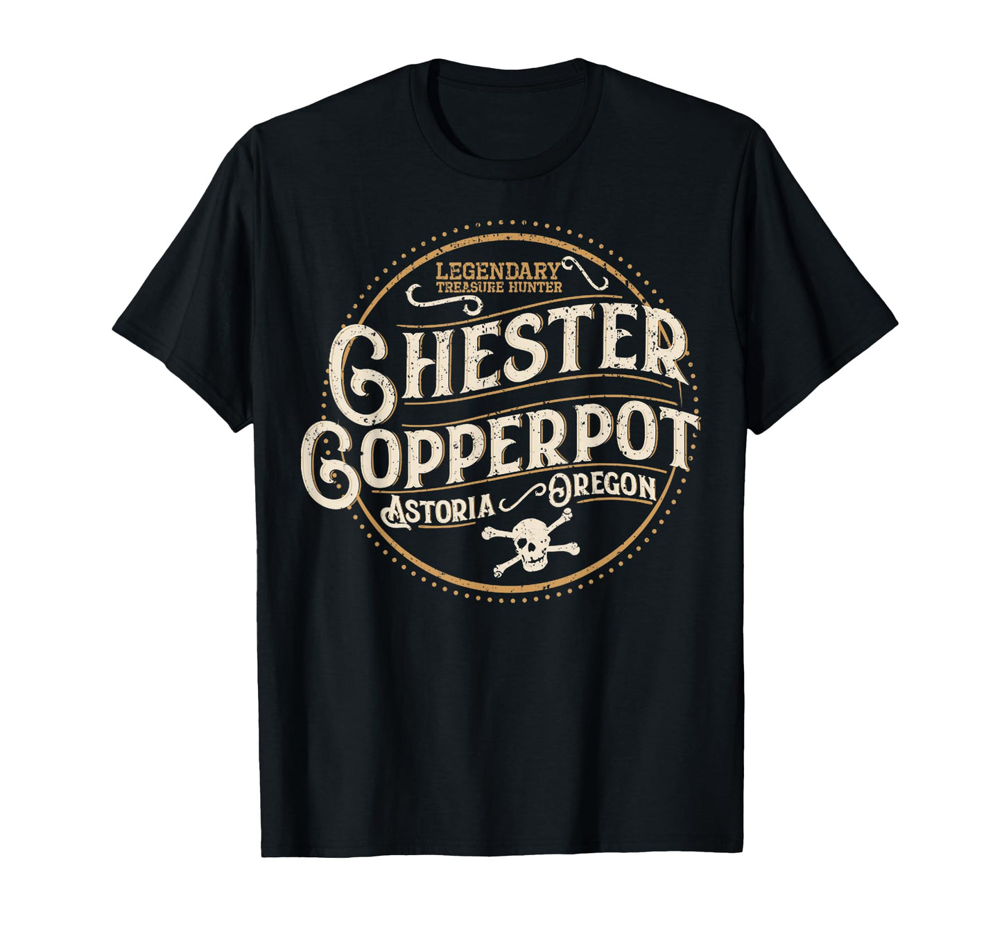 Vintage Chester Copperpot Legendary Treasure Hunter T-Shirt