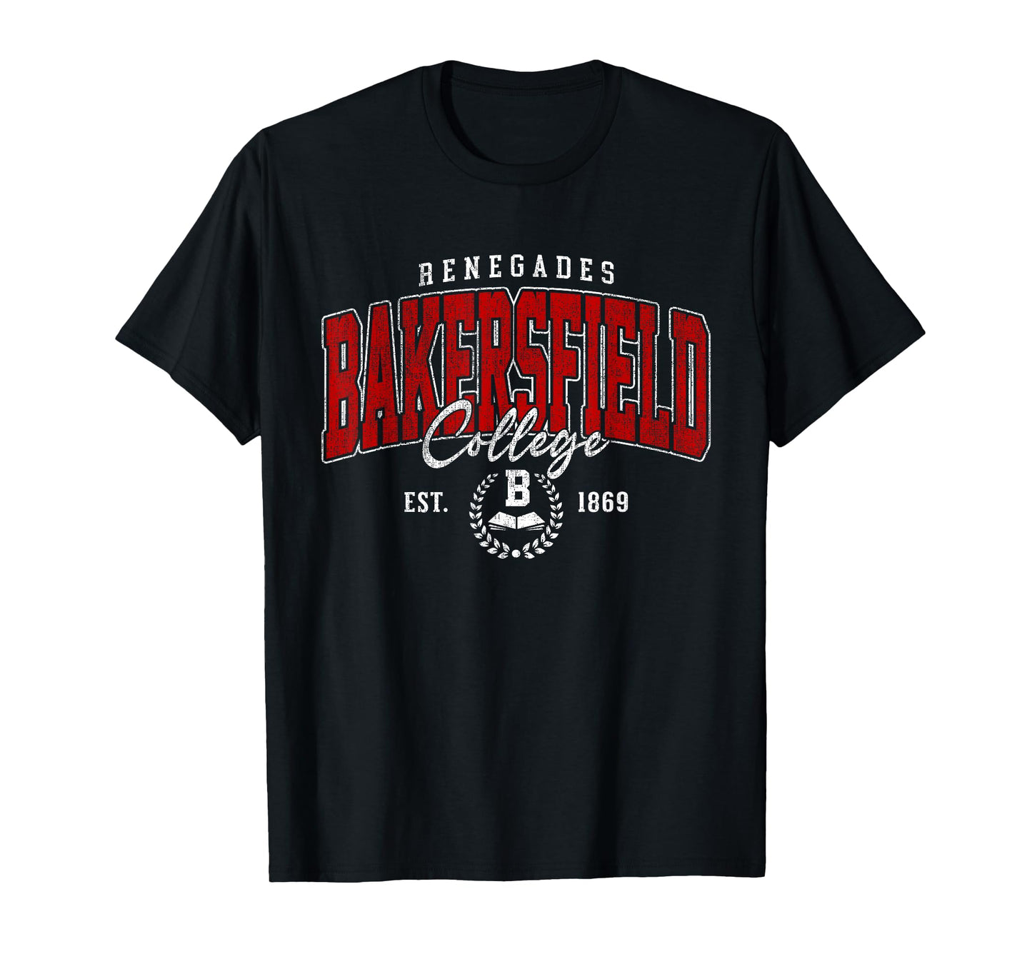 Bakersfield Arch Athletic Vintage Sports Tee Men Women T-Shirt