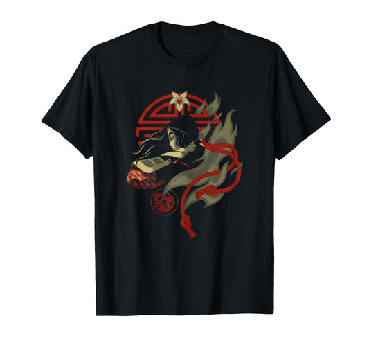 Disney Mulan Fighting Spirit Graphic T-Shirt T-Shirt