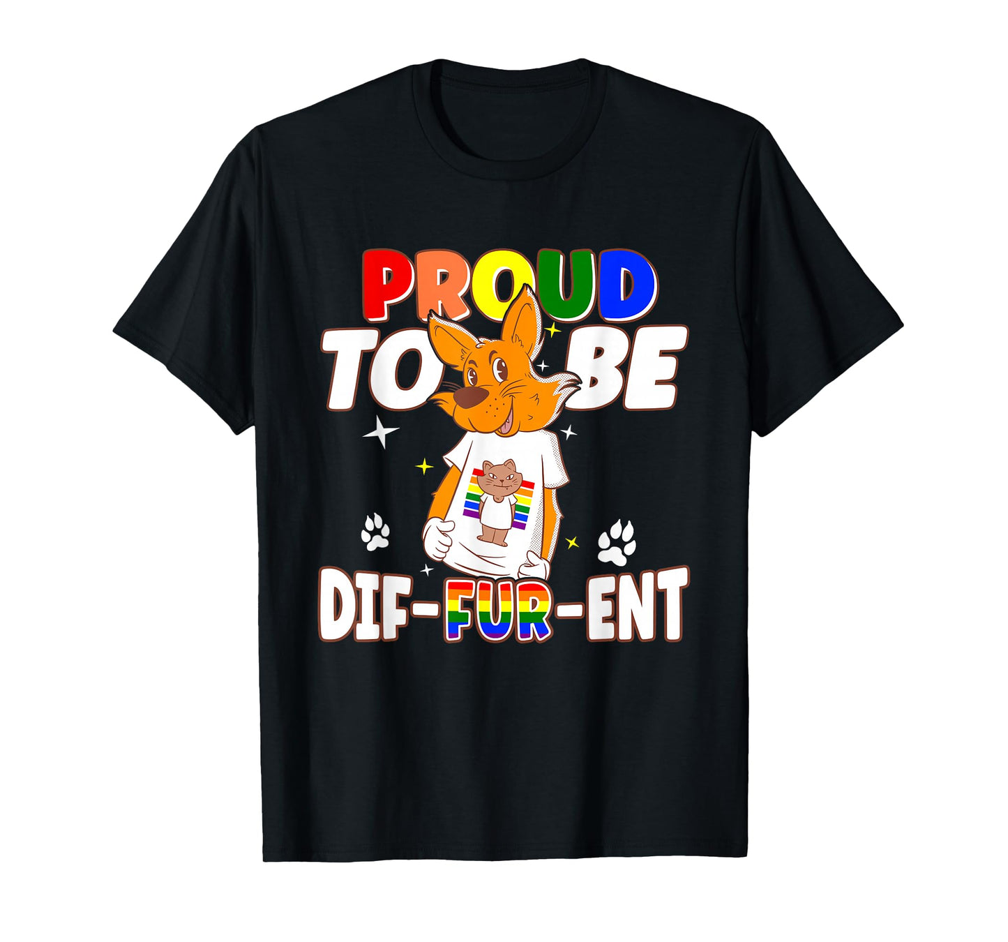 Furries want to be different fursona funny furry T-Shirt