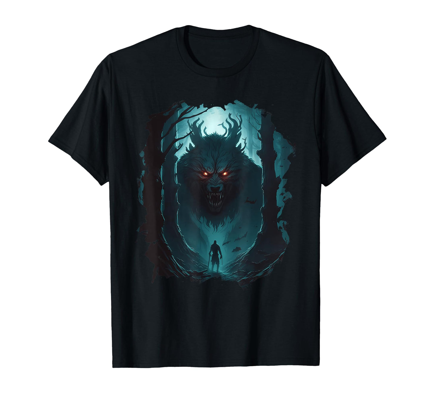 Shadowhunters in the darkest forest a legend wolf T-Shirt