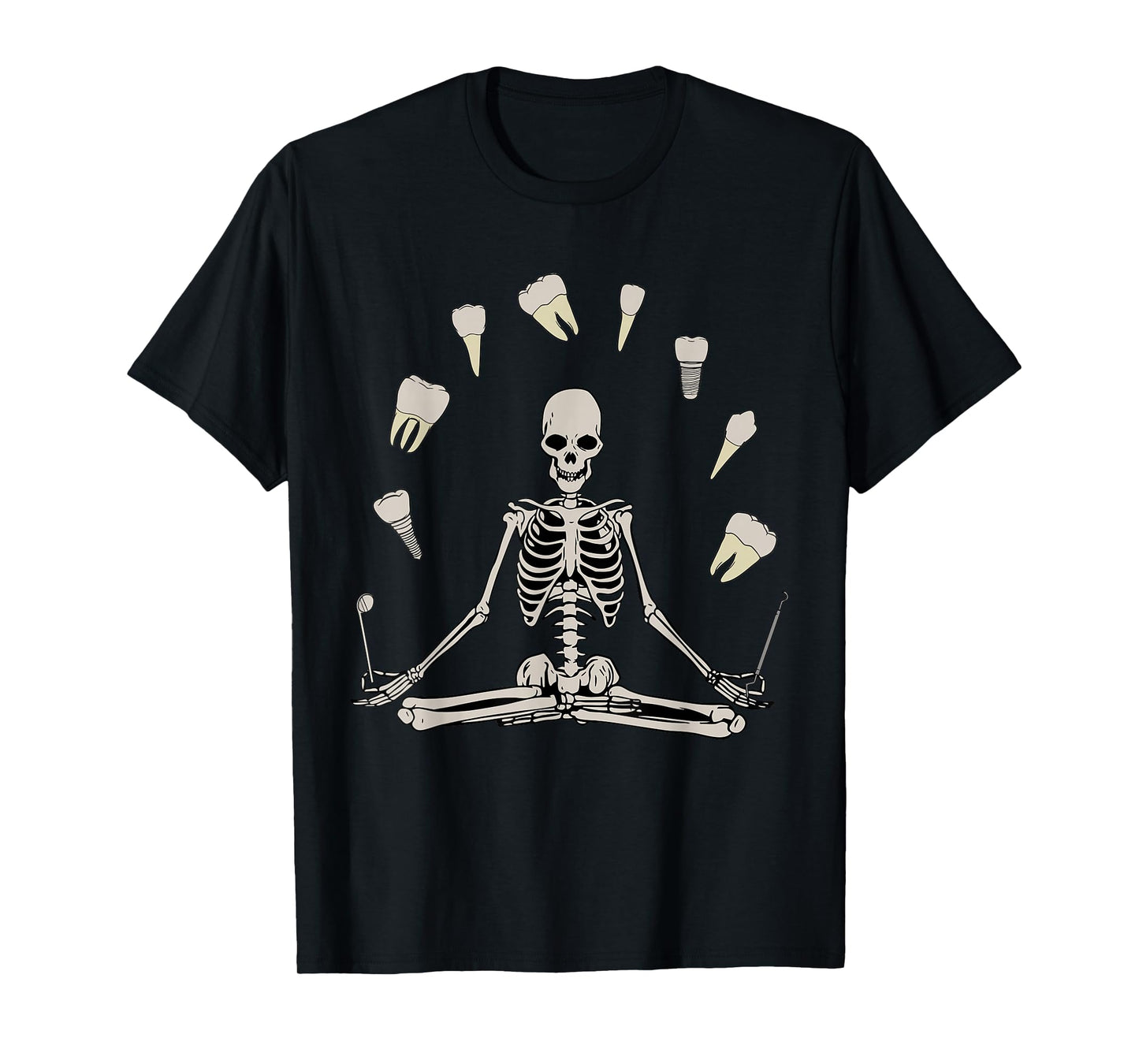 Retro Cavity Season Dental Assistant Tooth Ghost Halloween T-Shirt