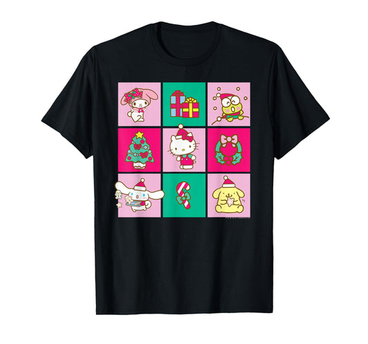 Hello Sanrio Friends Christmas Time Tee Shirt T-Shirt