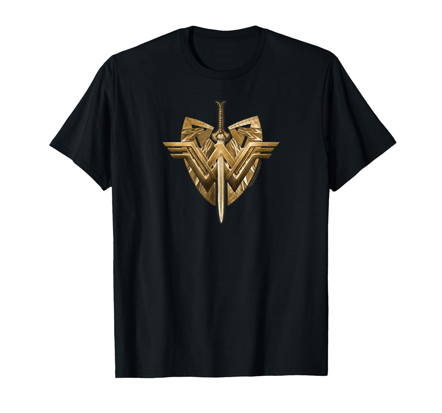Wonder Woman Movie Sword Emblem T-Shirt