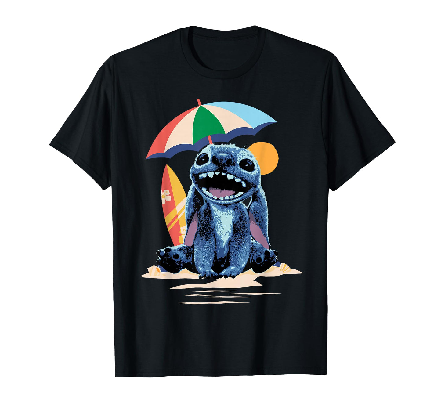 Disney Lilo & Stitch Live-Action Movie Summer Beach Vacation T-Shirt