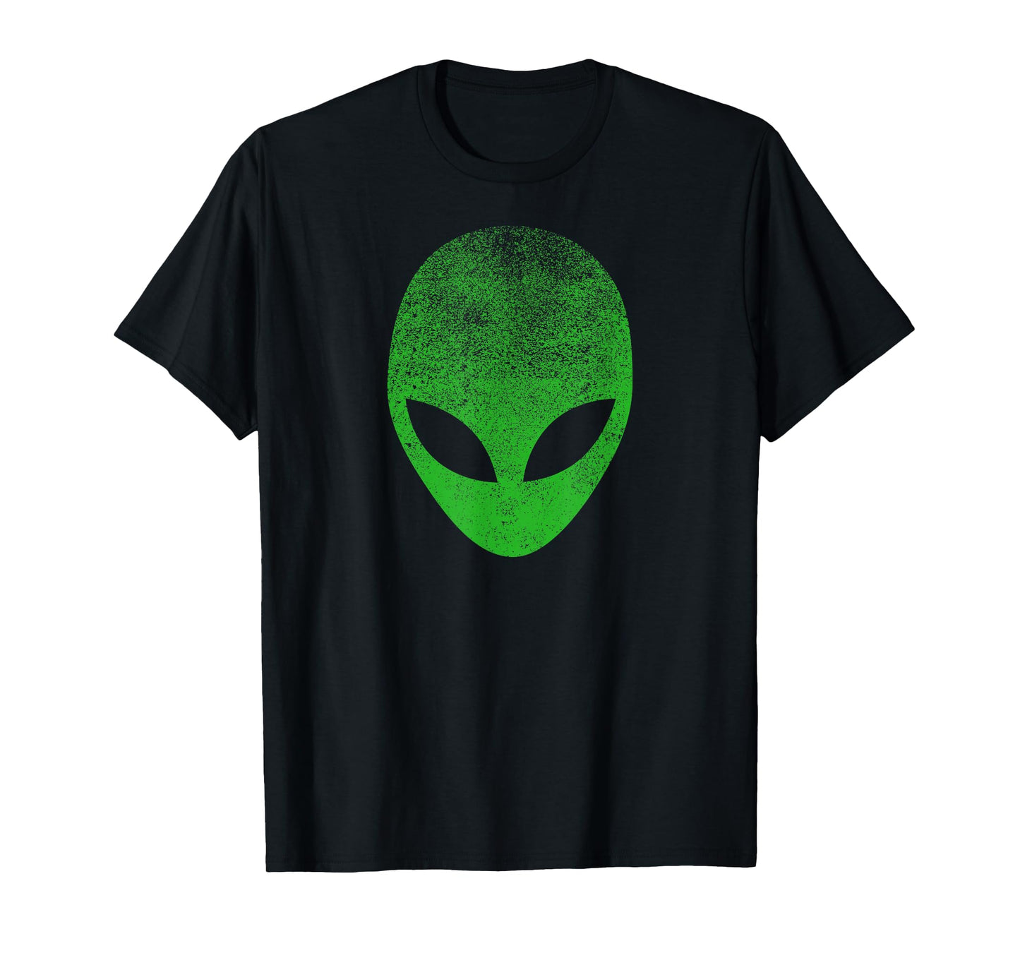 Alien Head Distressed I Aliens UFO Area 51 Roswell T-Shirt