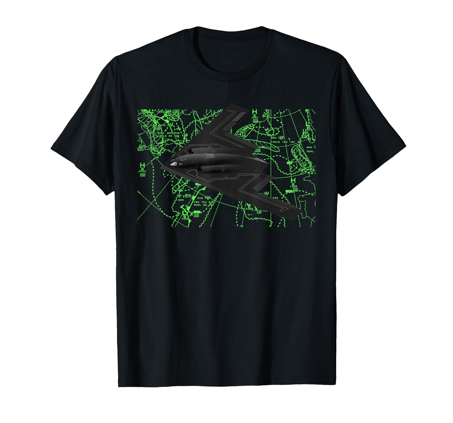 B-2 Stealth Spirit Bomber American Strategic Aircraft AV T-Shirt