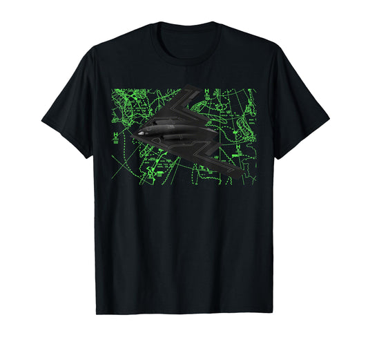 B-2 Stealth Spirit Bomber American Strategic Aircraft AV T-Shirt