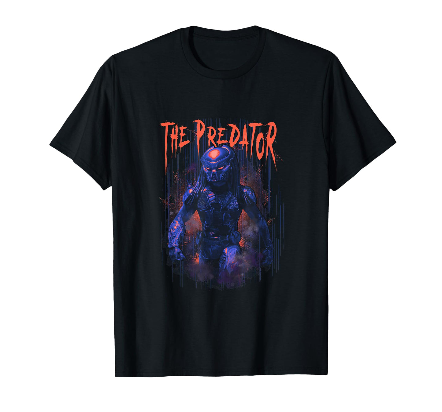 Aliens The Predator Iconic Epic Walking Big Chest Poster T-Shirt