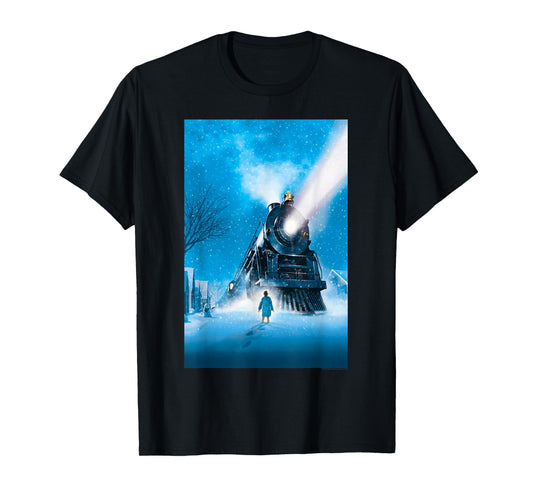 The Polar Express Train Poster T-Shirt