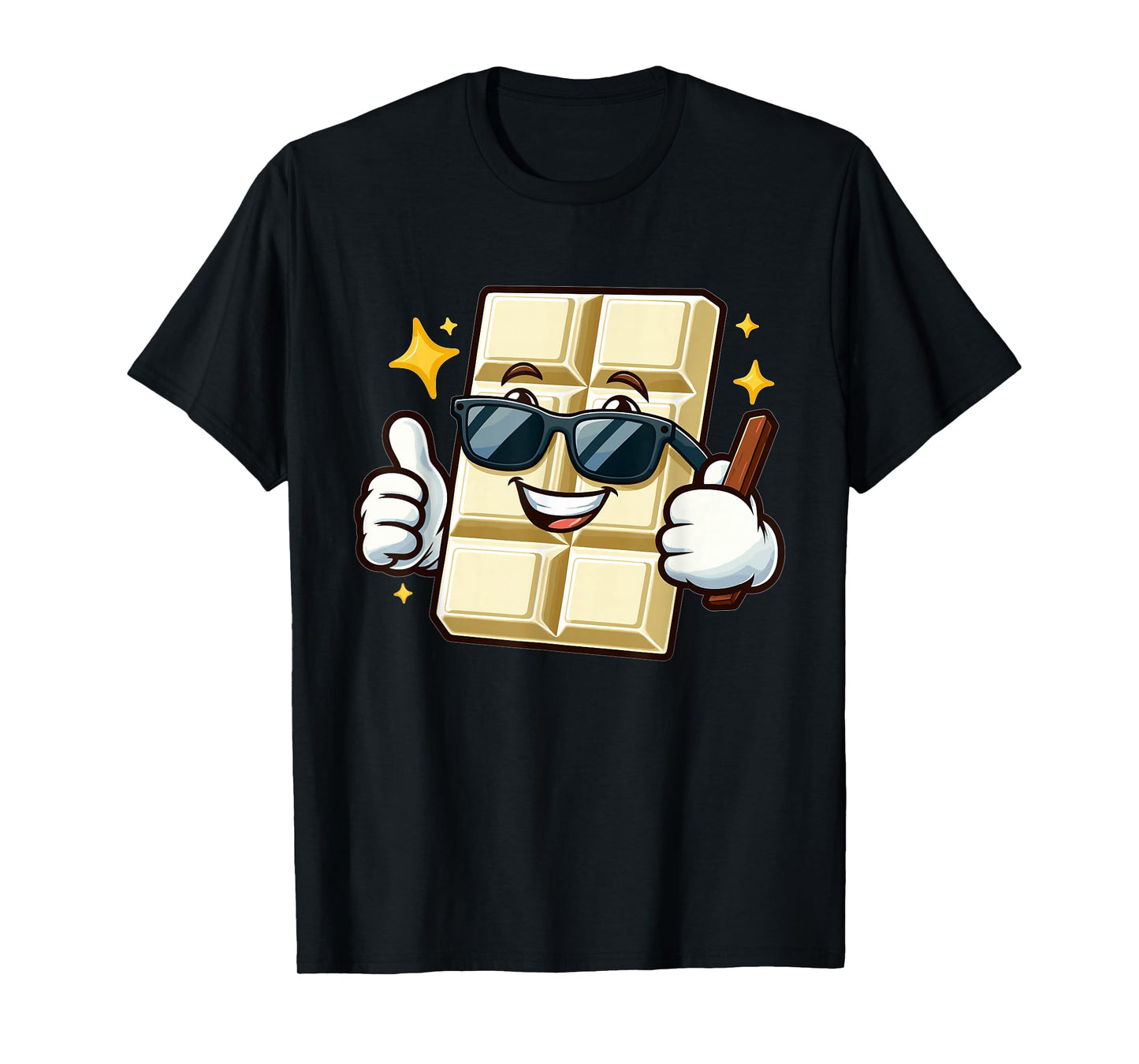 White Chocolate Cute Chocolate Cartoon Chocolate T-Shirt